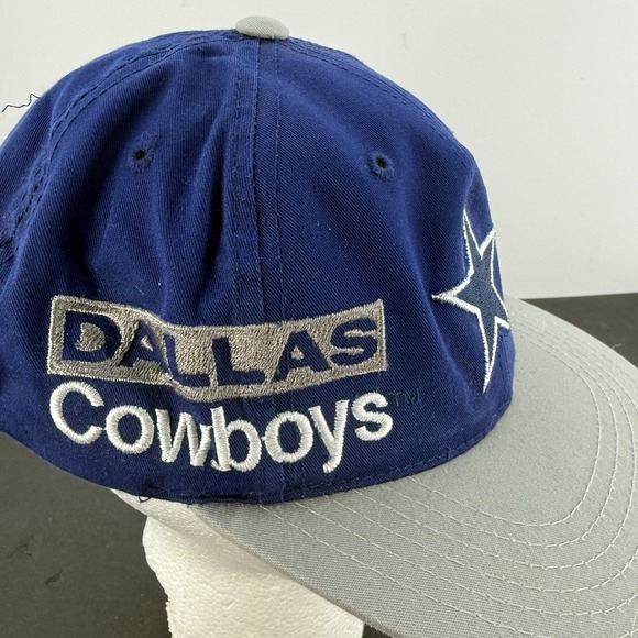 Vintage Dallas Cowboys Hat Cap SnapBack Sports Youth Trucker NFL Annco Hat - Picture 4 of 11